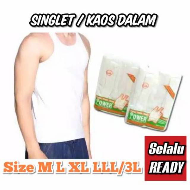 Kaos Dalam Power Singlet Pria Tower