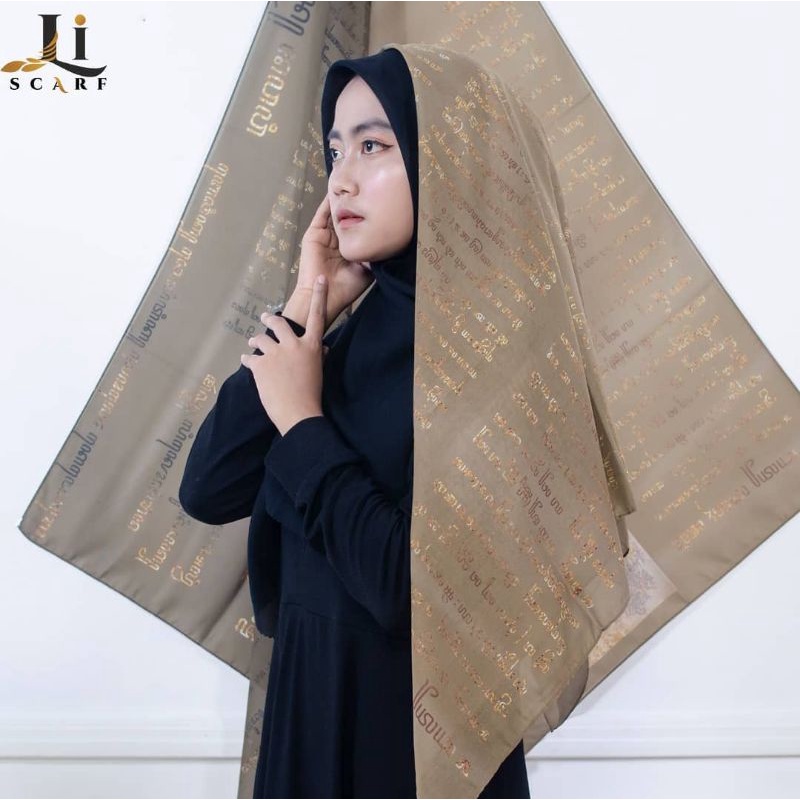 Capung Hijab / Scarf Javanes newspaper ORI by Li
