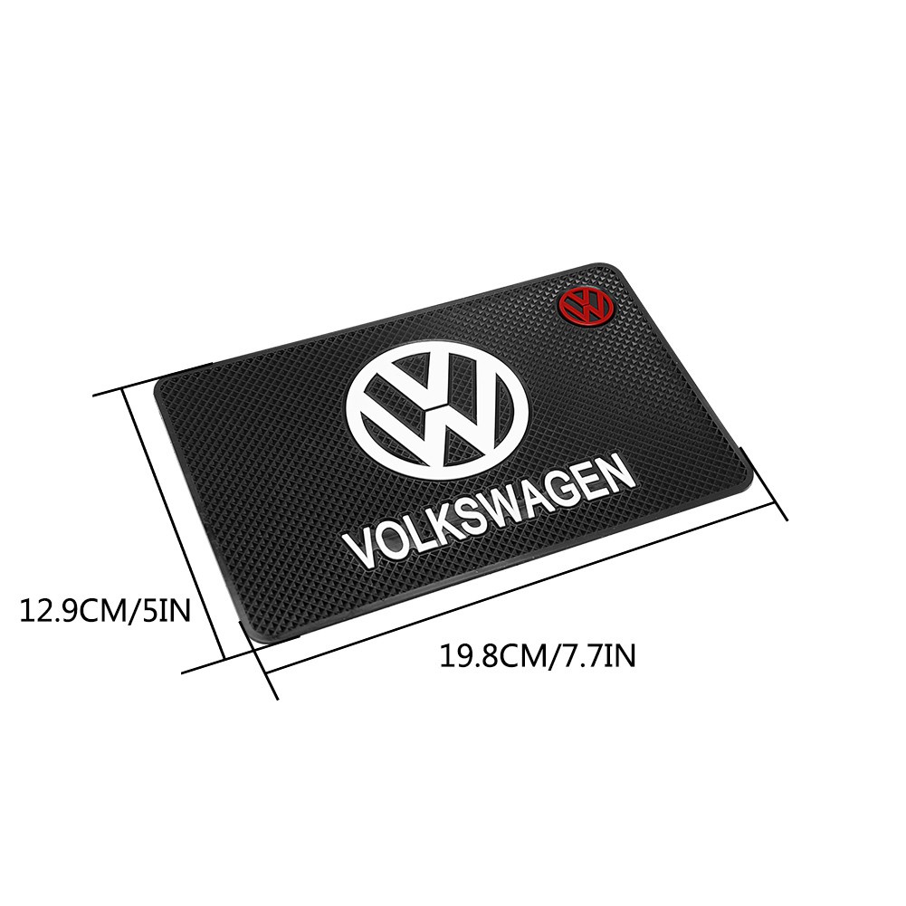 Matras Dashboard Mobil Anti slip Untuk Volkswagen VW Polo golf R Vento Passat Tiguan GTI CC Scirocco