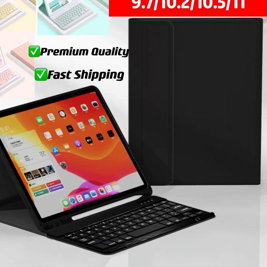 Produk Spesial, Bluetooth Keyboard Case For iPad 5/6 9.7