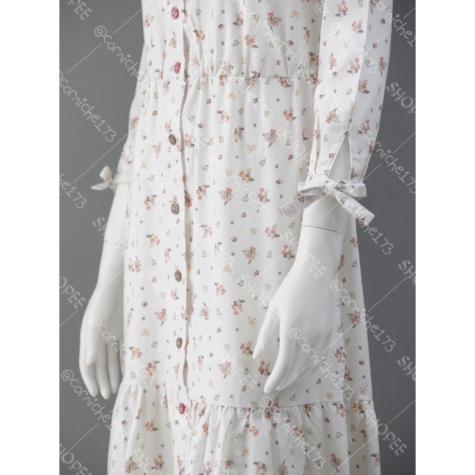 Corniche Gardenia Dress Off White - TH501453