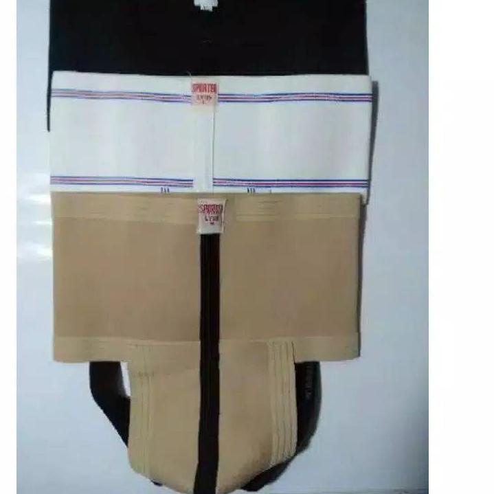 READY (HARGA PROMO 1 PCS) spoter turun berok/spoter penahan perut/suporter pria/celana hernia khusus