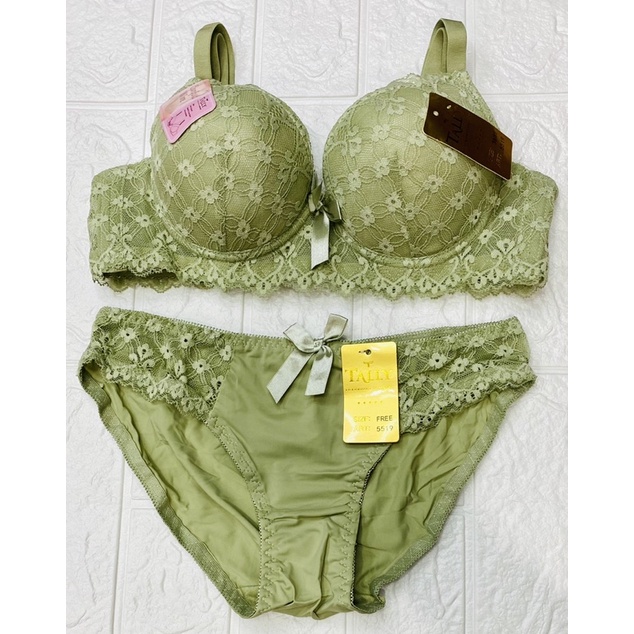 BH set | Bra + Cd TALLY 5519 pakai kawat dan busa tipis