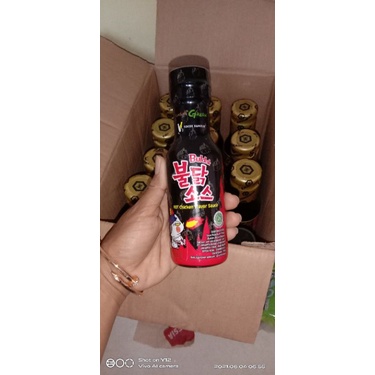 

saos bultak saus sambal super pedas import korea