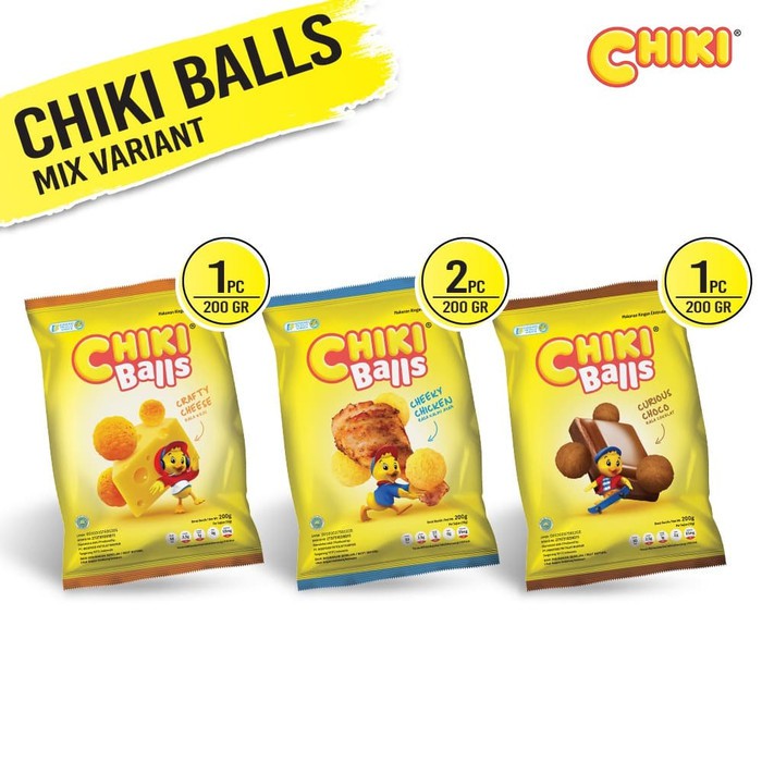 

Chiki Ball All Variants 200 Gr 4 Pcs