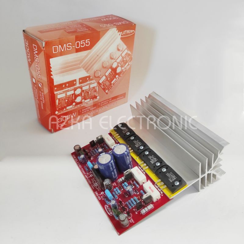 Kit Power Amplifier OCL 300W Stereo DMS 055