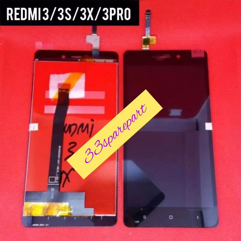 LCD FULLSET/LCD TOUCHSCREEN XIAOMI REDMI 3 / 3S / 3PRO COMPLETE