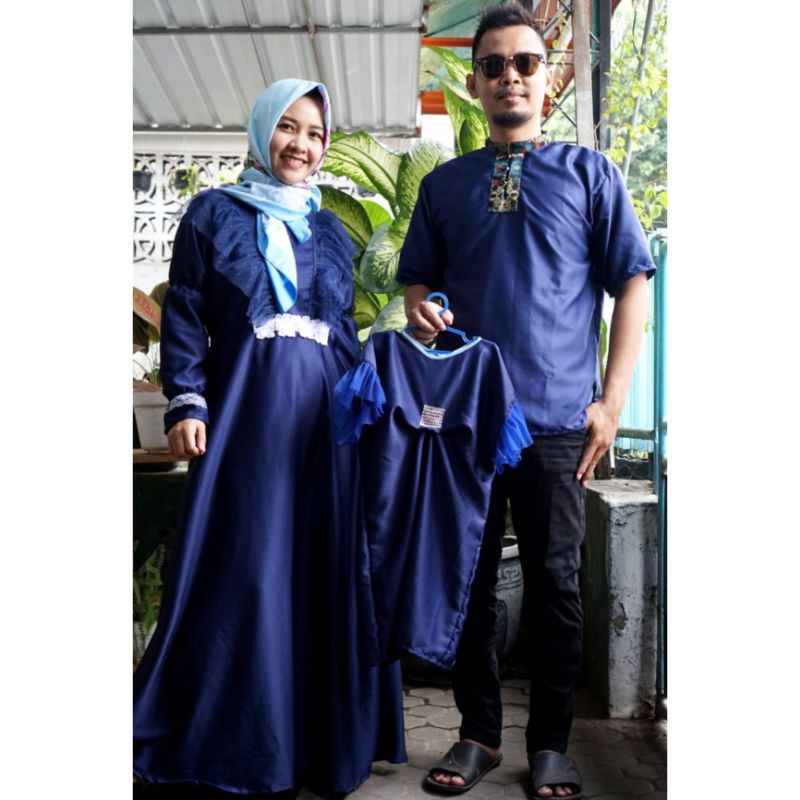 Raya Set family couple navy