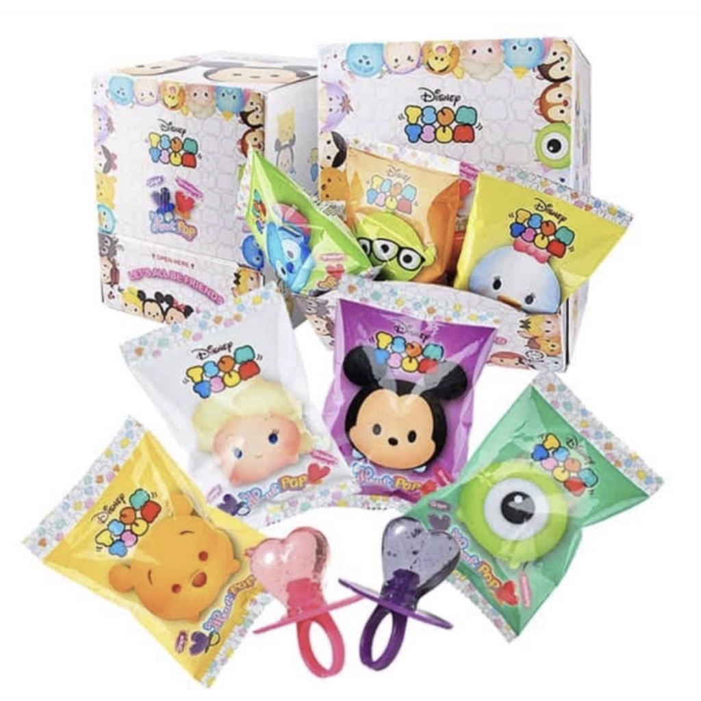 

Disney Tsum Tsum Heart Ring Pop Candy/ Permen