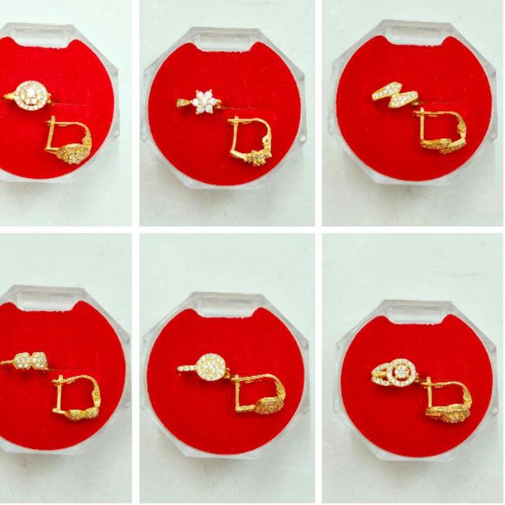 Tren Kekinian.. ANTING JEPIT DEWASA ( PERAK 925 ) LAPIS EMAS 24K