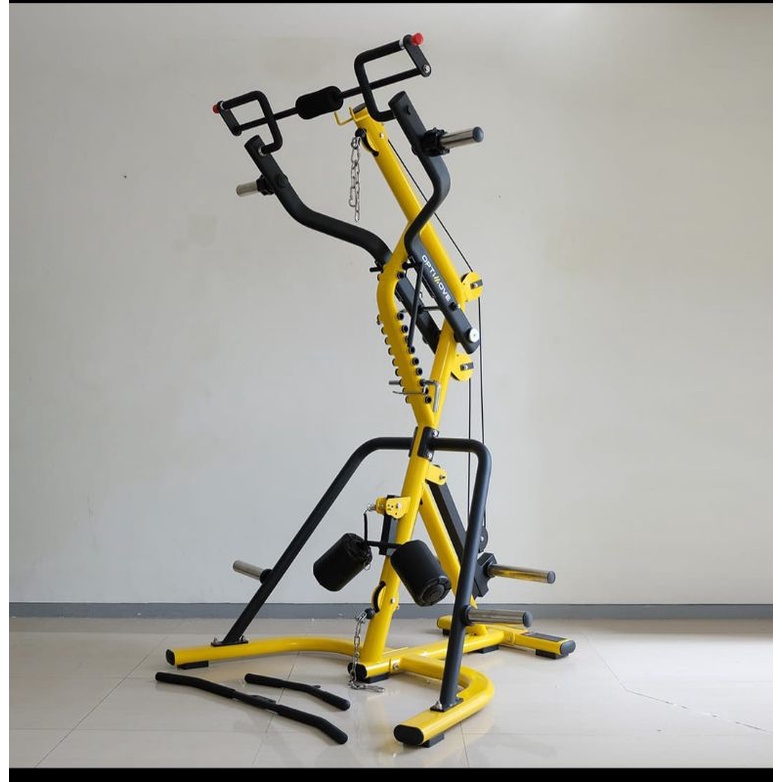 Optimove leverage gym -hone gym - bench press - squat cable crossover