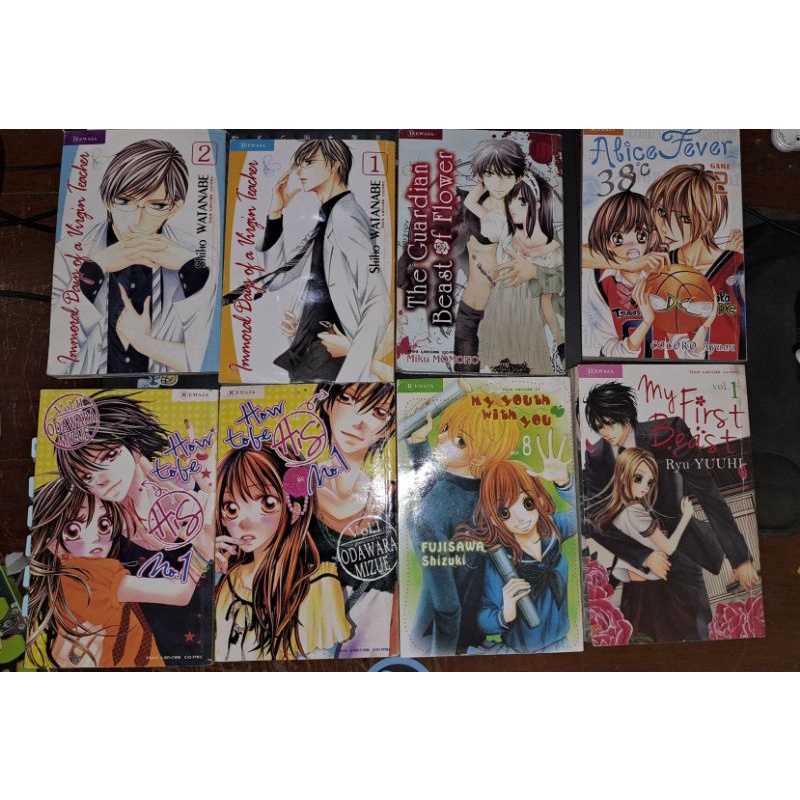 PRELOVED KOMIK JEPANG, Alice Fever, Immoral Days of a Virgin Teacher, My Youth with You, My First Be