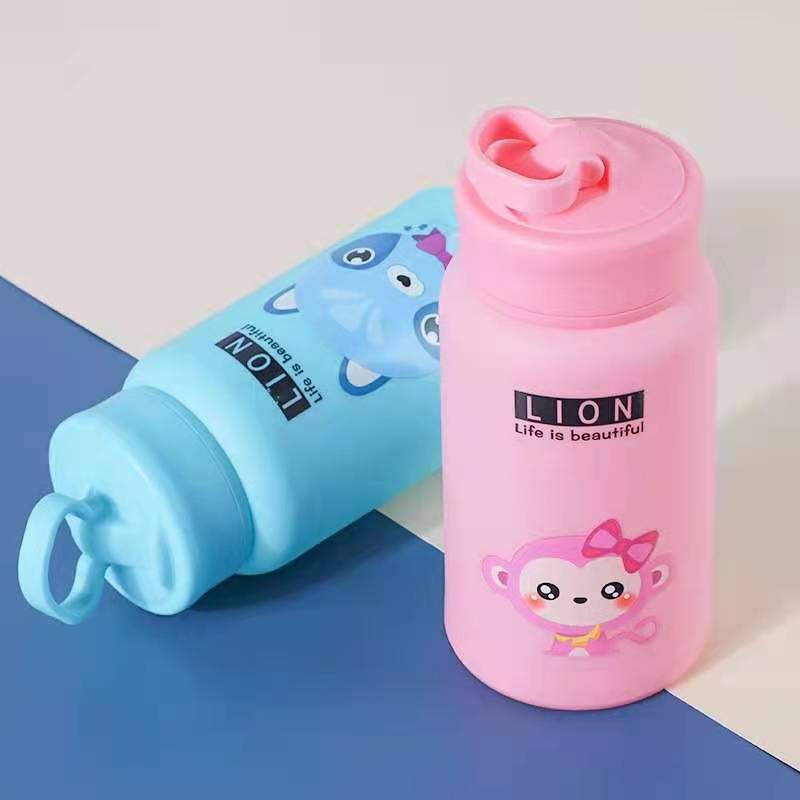 Botol Kaca / Botol Kaca Animal / Botol Kaca Tenteng/ Botol Kaca Karakter Hewan Bisa Taruh Hp