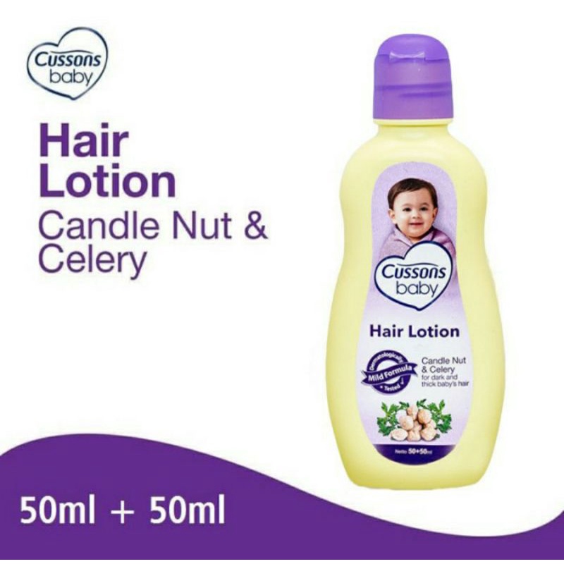 Cussons Baby Hair Lotion Extra 50ml+50ml