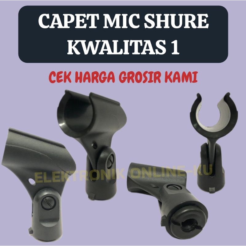 CAPET MIC SHURE KWALITAS 1