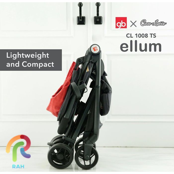 Stroller Ellum Cocolatte GB Bisa Dilipat