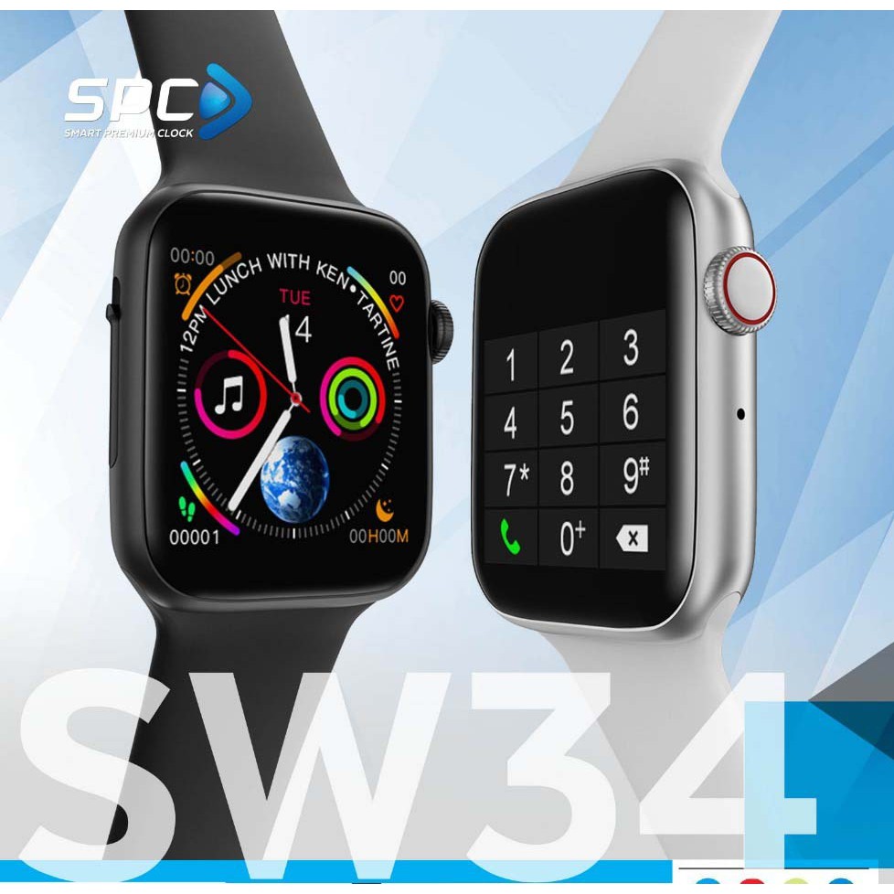 Smartwatch SPC SW34 Jam Tangan Pintar Smartwatch Garansi Resmi