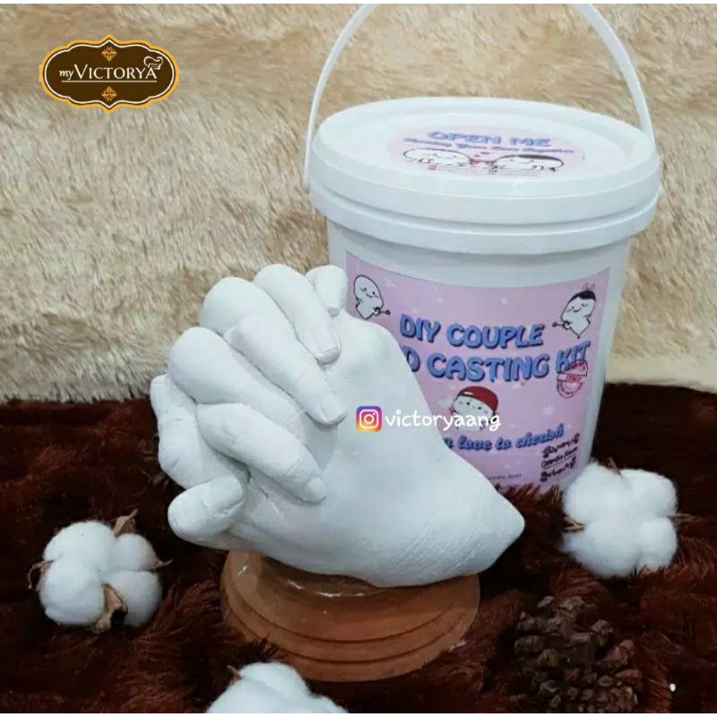 READY DIY HAND CASTING KIT CUSTOM HAND FOOT  BABY, ADULT & COUPLE 3D Casting kit