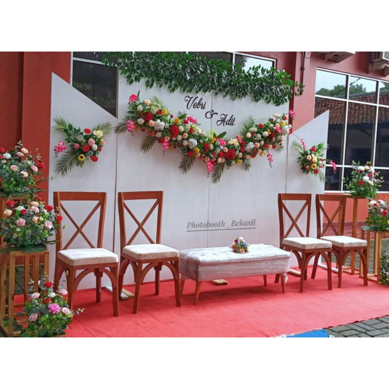 Jual Pelaminan Sederhana Backdrop Pelaminan Shopee Indonesia