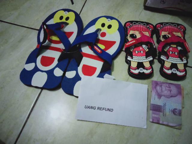 Sancu Doraemon 1kg Muat 5psg (untuk Semua Ukuran Dan Karakter)