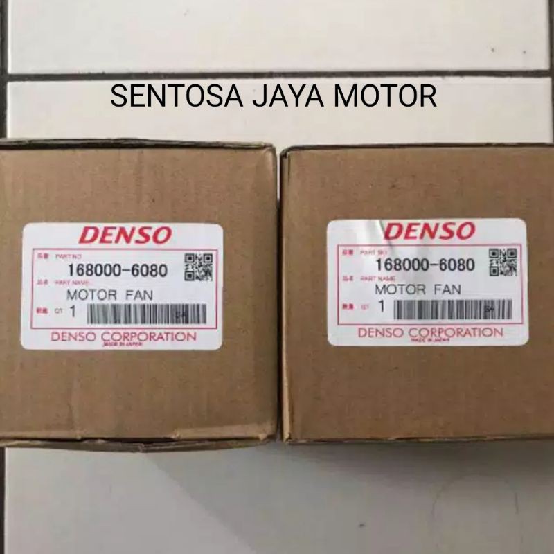 MOTOR FAN RADIATOR MOTOR VAN RADIATOR AVANZA XENIA RUSH TERIOS GRAND MAX GRANDMAX ORIGINAL DENSO