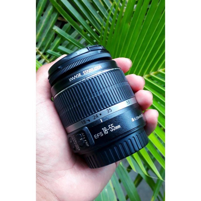 LENSA KIT CANON 18 55mm
