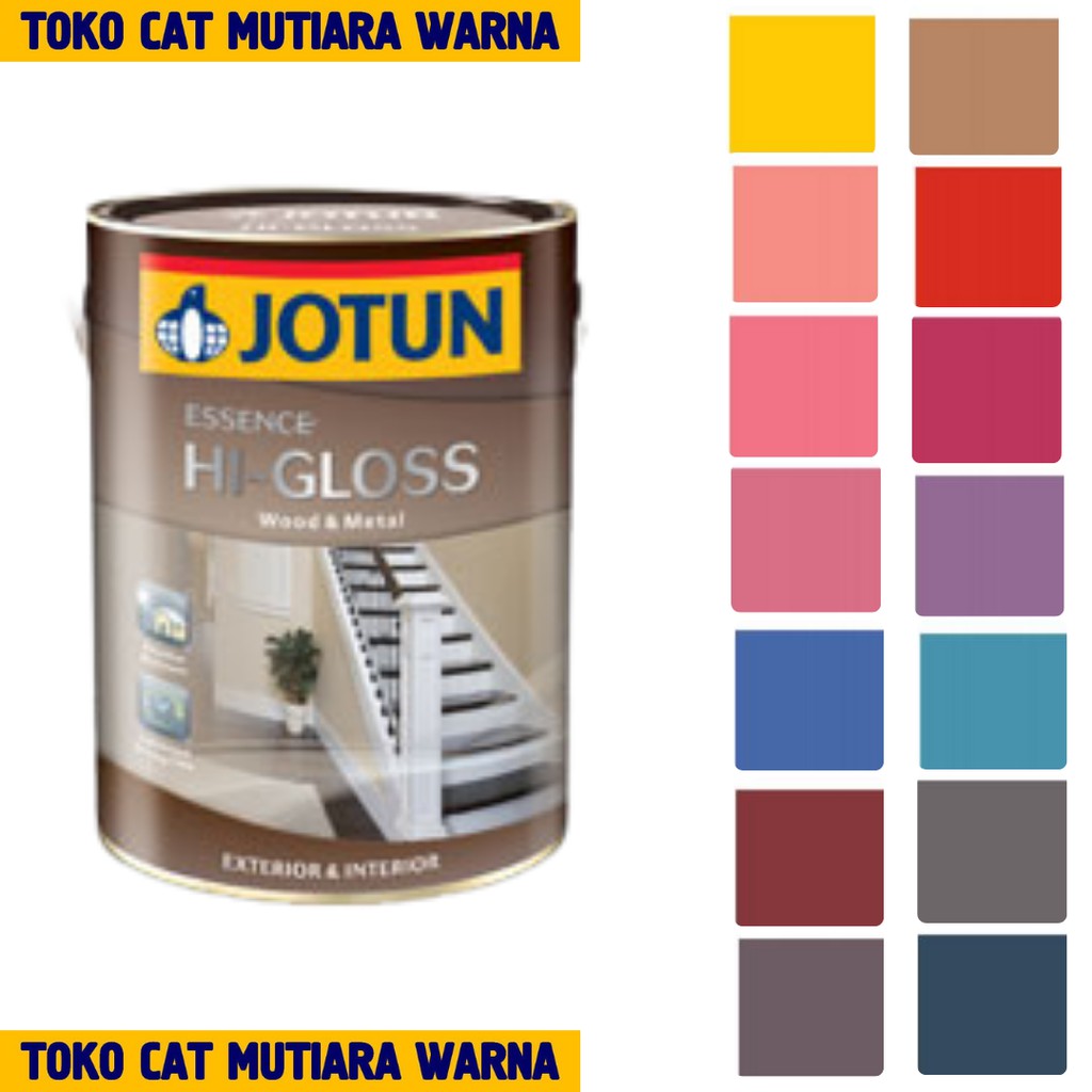 JOTUN HI-GLOSS (5 L) /CAT MINYAK KAYU DAN BESI