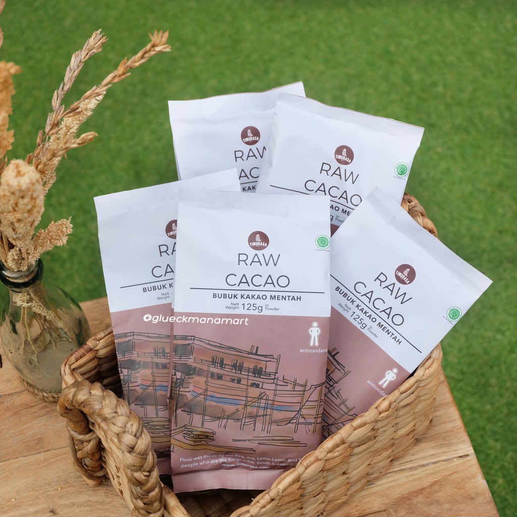 

Timurasa Raw Cacao Powder / bubuk kakao Mentah 125 gr