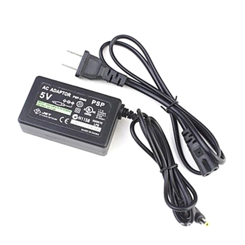 Btsg Charger 5V AC Adapter Kabel Power Charger Dinding Rumah Untuk PSP 1000 2000 3000