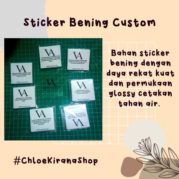 

Sticker Bening // Custom