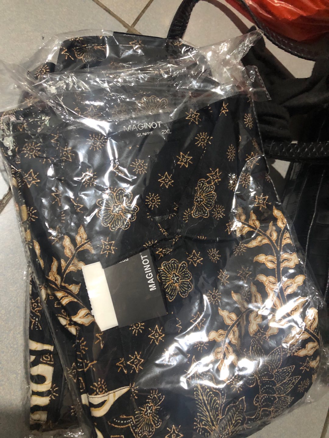 Maginot Kemeja Batik Pria Tanwira-ls Lengan Panjang