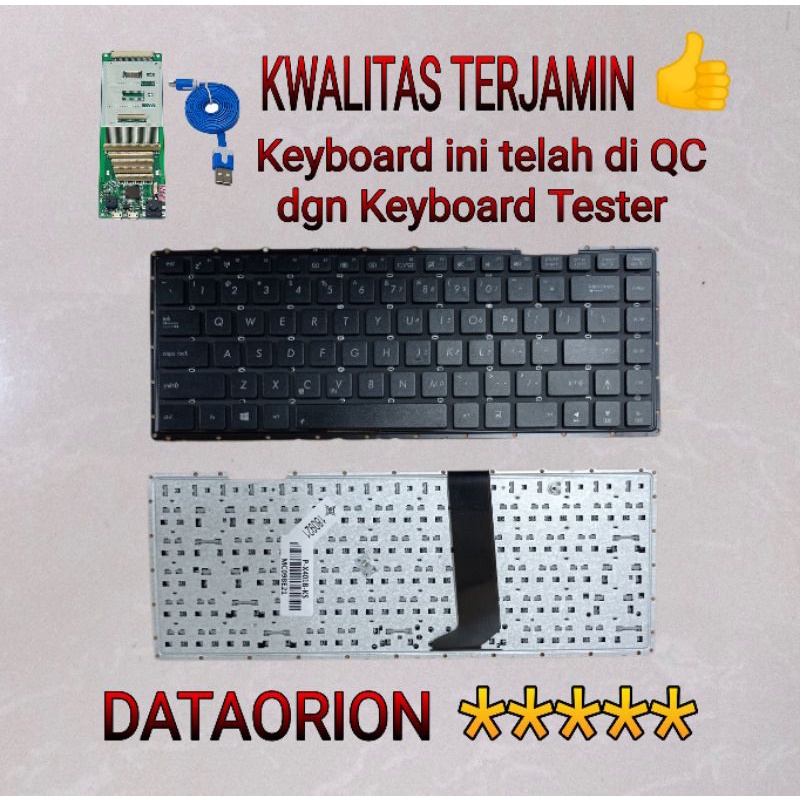 Keyboard Asus X401 X401U X401A series hitam