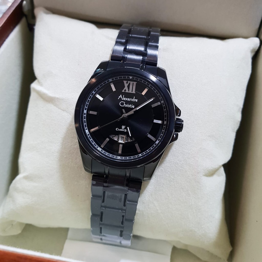 Alexandre christie original ac8473 full black ladies