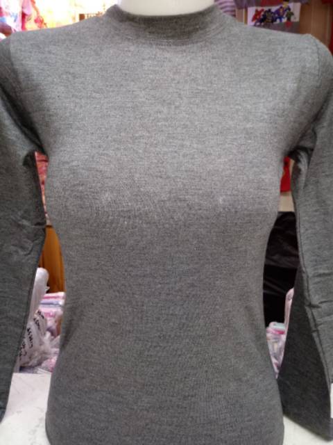 Manset tangan panjang premium spandek rayon S-XXL /turtle neck top/dalaman gamis-1