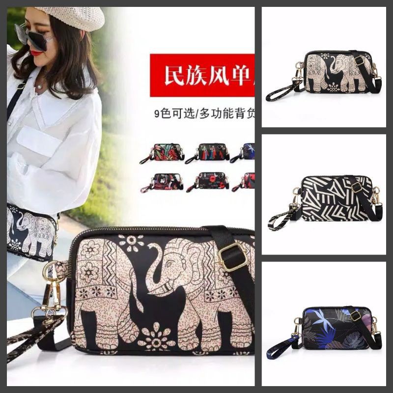 Tas slempang & jinjing import Chibao Mini