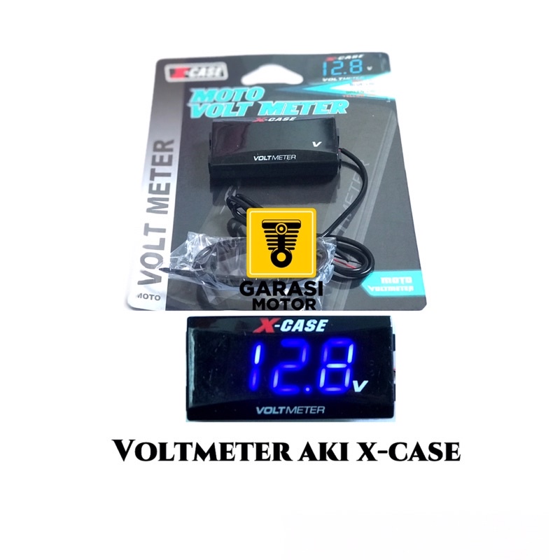VOLT METER AKI DIGITAL/VOLT METER WATERPROOf universal