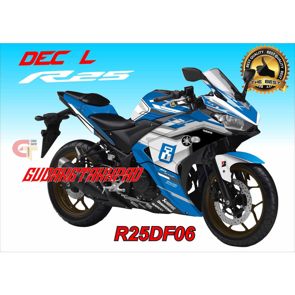 DECAL STIKER R 25 / STIKER FULL BODY R25