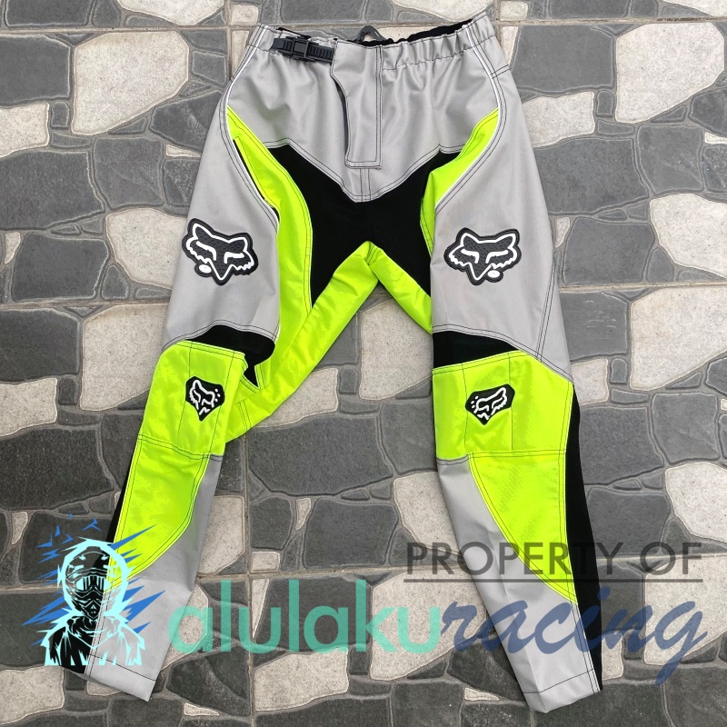 Jersey, Celana, Sarung Tangan &amp; Sepatu Fullprint with Protectors Fullset MX Trail Motocross - Paket Bundling FOCTFG031409-F44