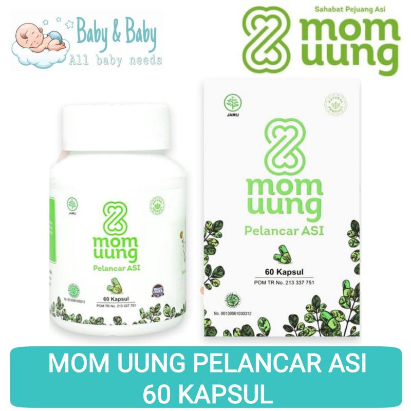 MOM UUNG Asi Booster - Pelancar Asi 60 Kapsul