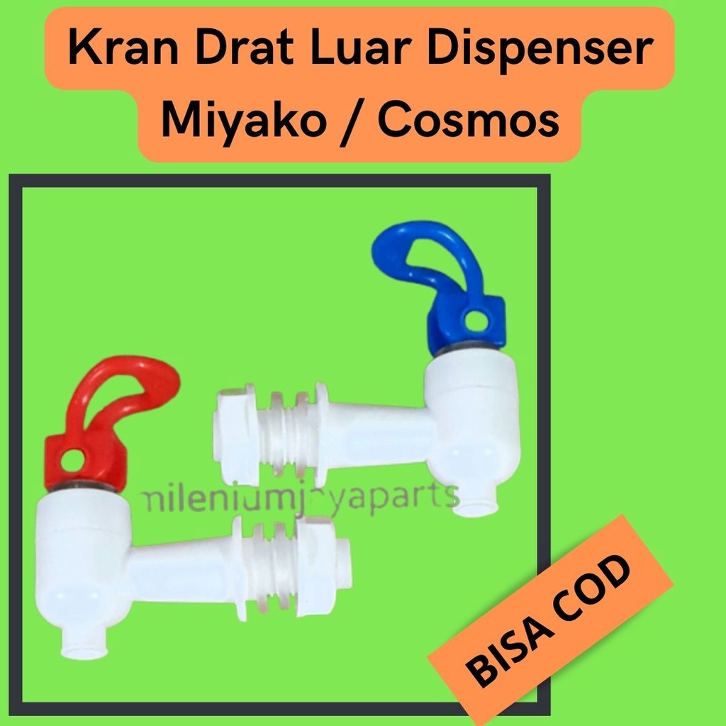 Jual Kran Keran Dispenser Miyako Model Drat Luar Pcs Seal Karet Kran Galon Air Minum