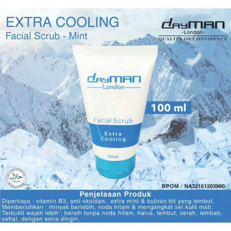 Dayman Facial Scrub 100ml