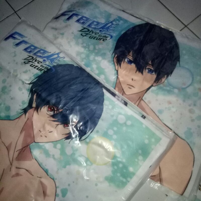 haruka nanase dan ikuya kirishima free merch goods