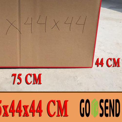 

✳ kardus box karton polos uk 75x44x44 ℗