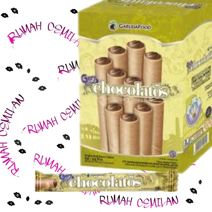 

CHOCOLATOS WAFER ROLL STICK COKELAT 1 KOTAK