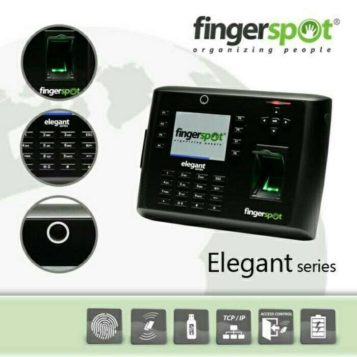 LARIS Mesin Absensi Fingerspot New Elegant Series