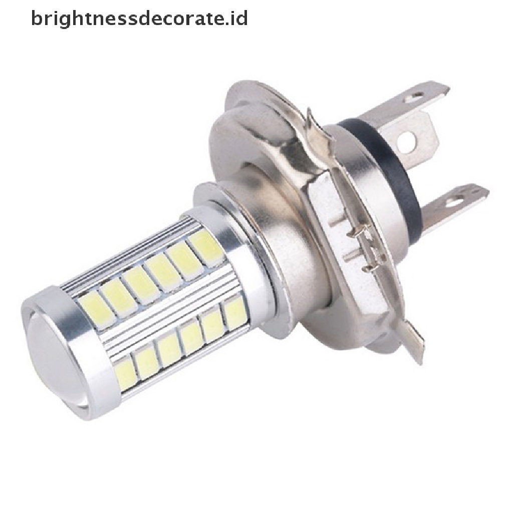 Lampu Kabut Depan H4 33smd Led Warna Putih Untuk Mobil / Motor