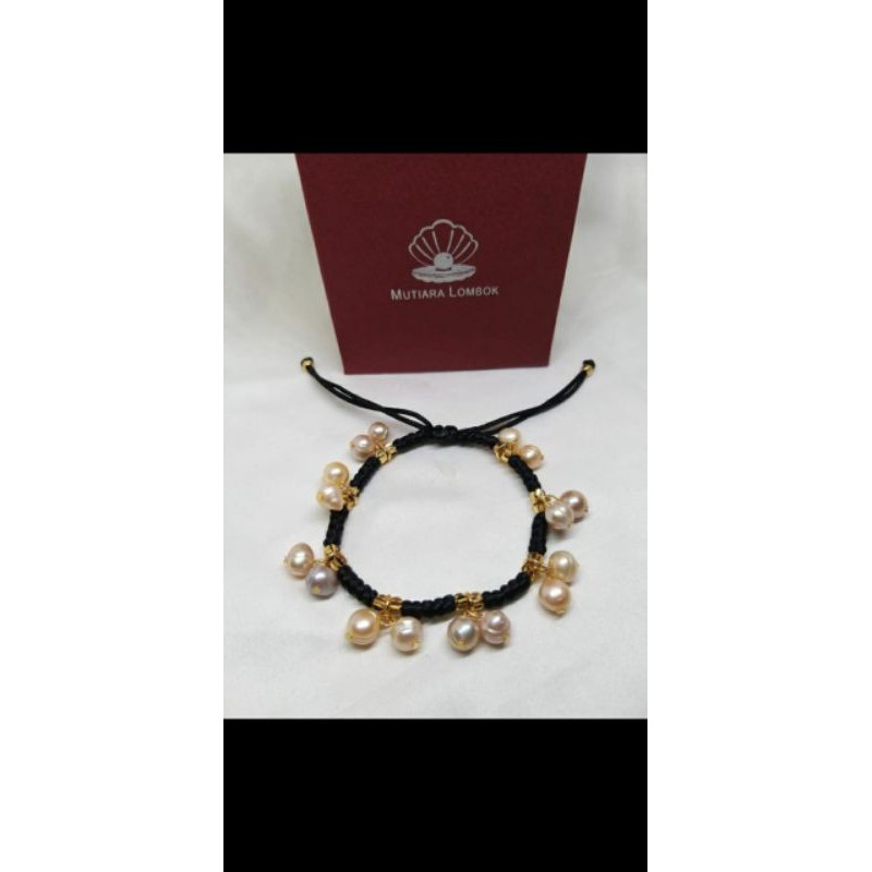 Gelang Tali Mutiara Lombok