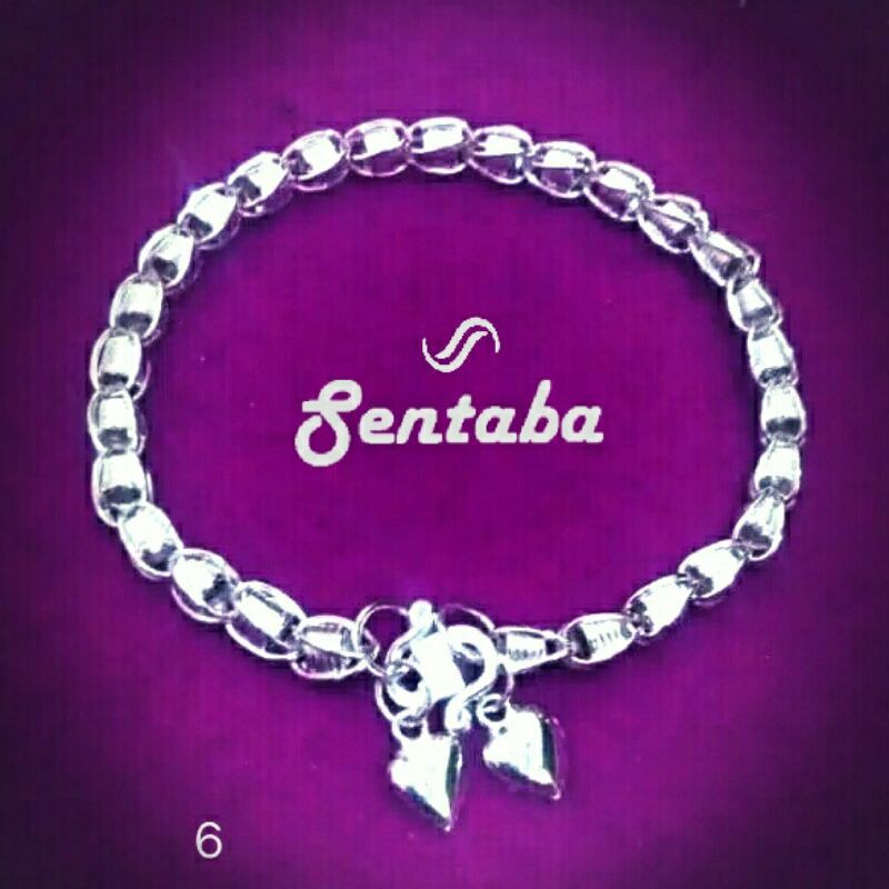 Gelang Perak Padi Jambe