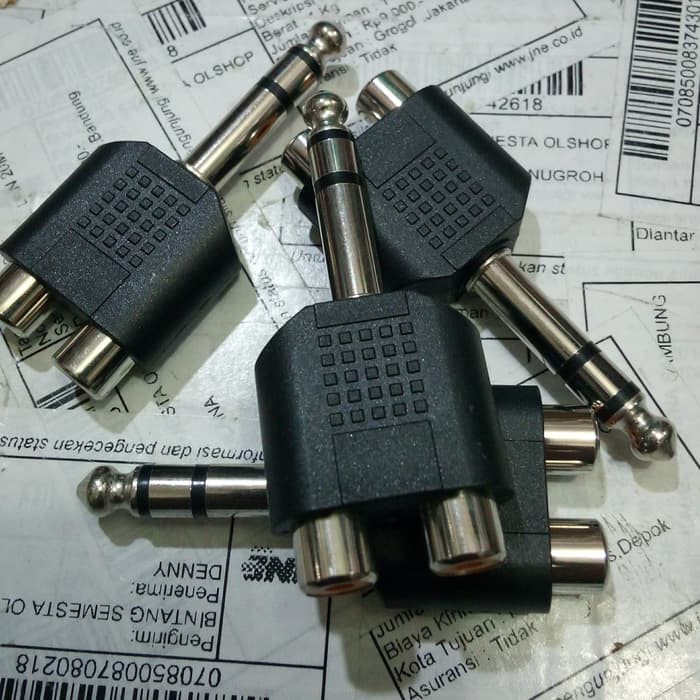 jack jek T RCA to akai mic stereo