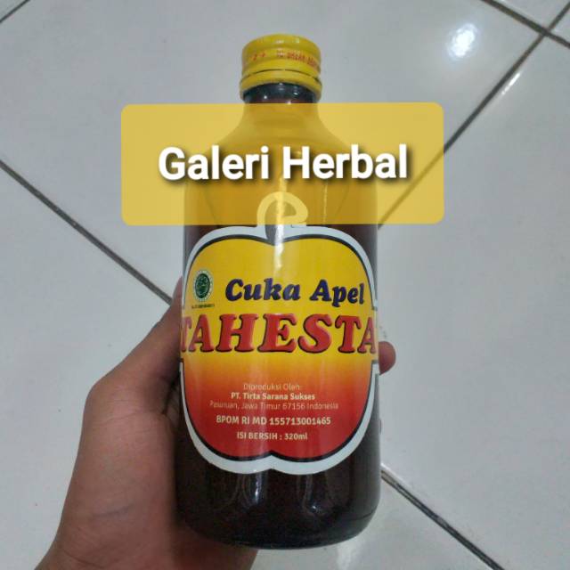 

CUKA APEL TAHESTA 320ML ORIGINAL CUKA APEL